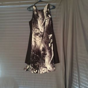 ASOS Black & White Shift Dress